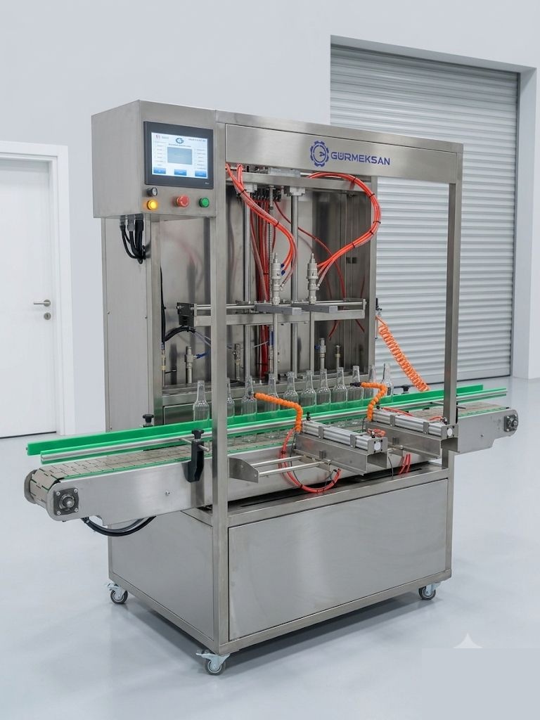 Otomatik Sıvı Dolum Makinası